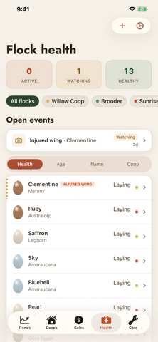 Fowlio iPhone screenshot