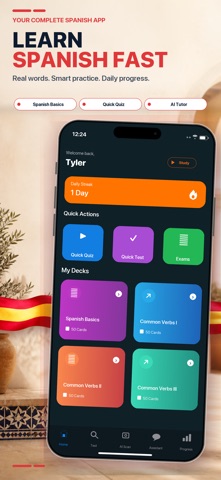 Learn Spanish: Speak, Practice Screenshot 1 of 6
