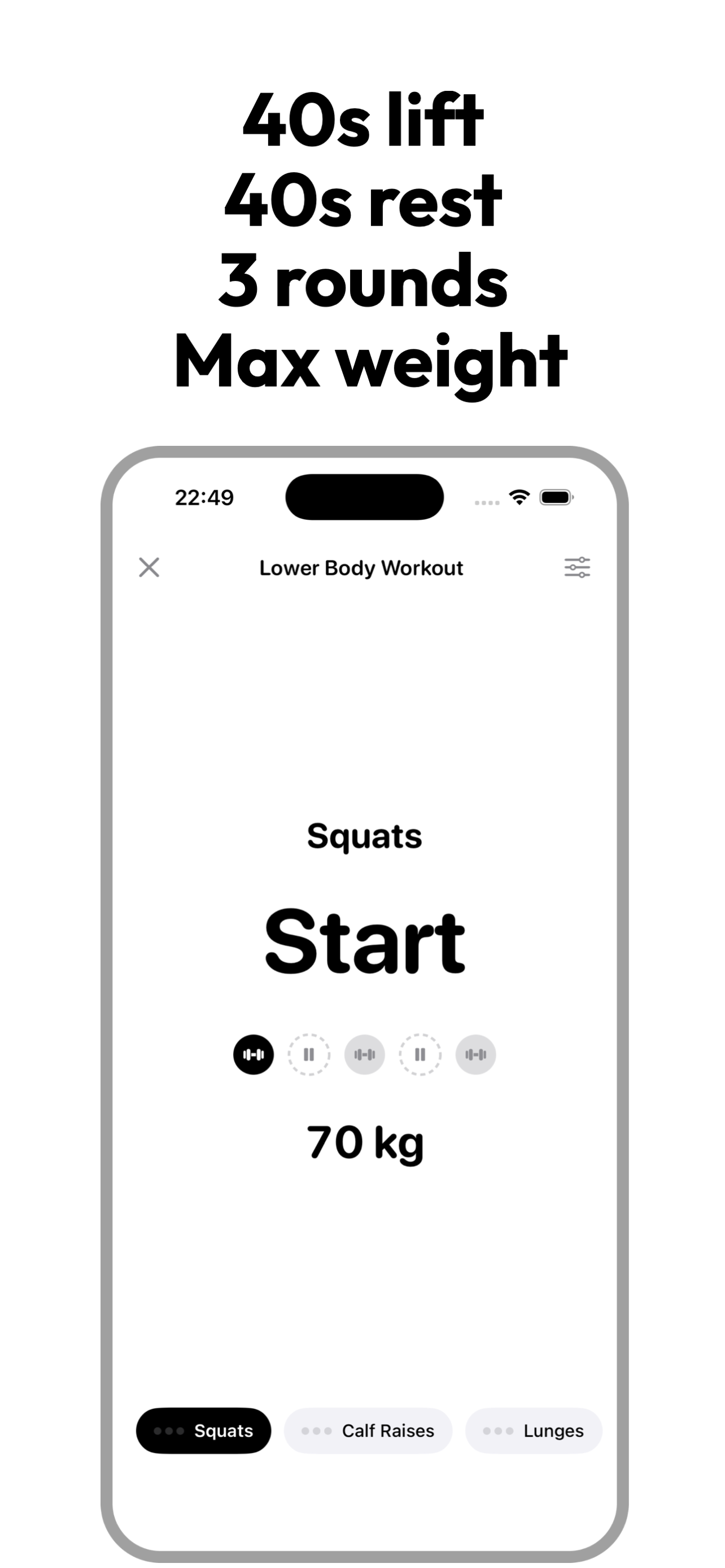 40/40 Workout screenshot 2