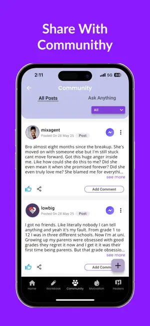 Breakup App: Let it Go screenshot 2