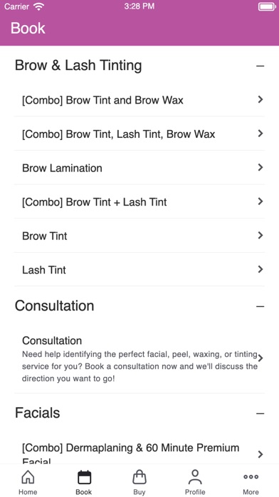 Adair Skin Care & Waxing Screenshot