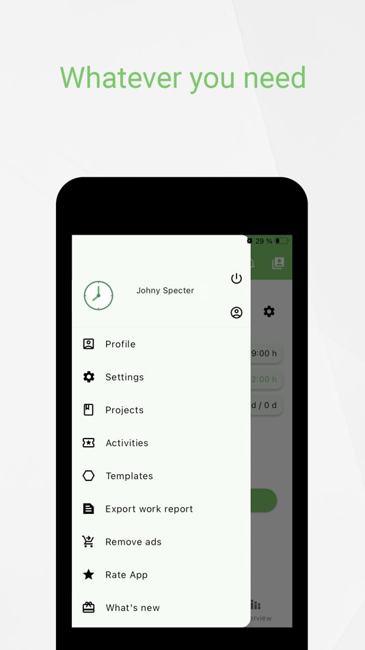 #4. Working Timer - Timesheet (iOS) 由: Specter Interactive