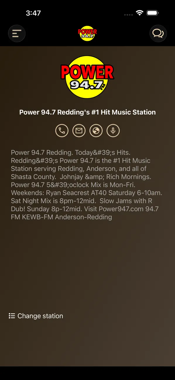 Screenshot #3 pour Power 94.7 Redding