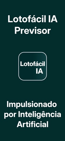 Lotofácil IA Palpites e Dicas iPhone screenshot