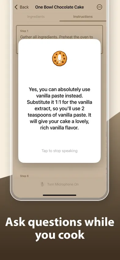 Cookie Voice Recipes screenshot 3