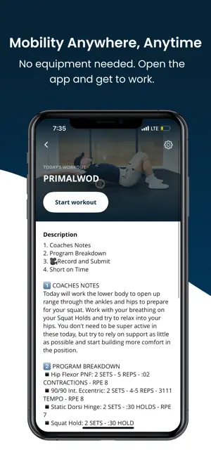 Primal Mobility screenshot 3