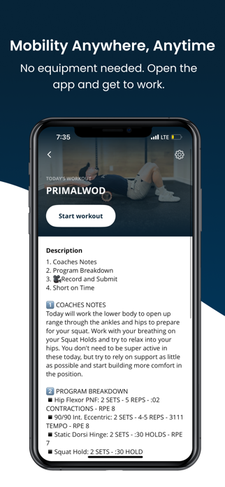 Primal Mobility Screenshot 3 of 6