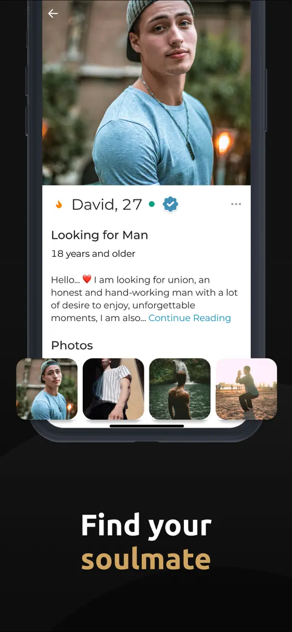 Screenshot #3 pour GuysOnly: Dating for Gay Guys