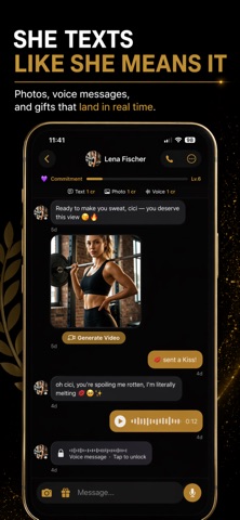 Pages.Fan: AI Friends iPhone screenshot