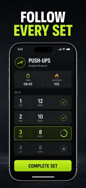 100 Pushups: Workout Tracker screenshot 2