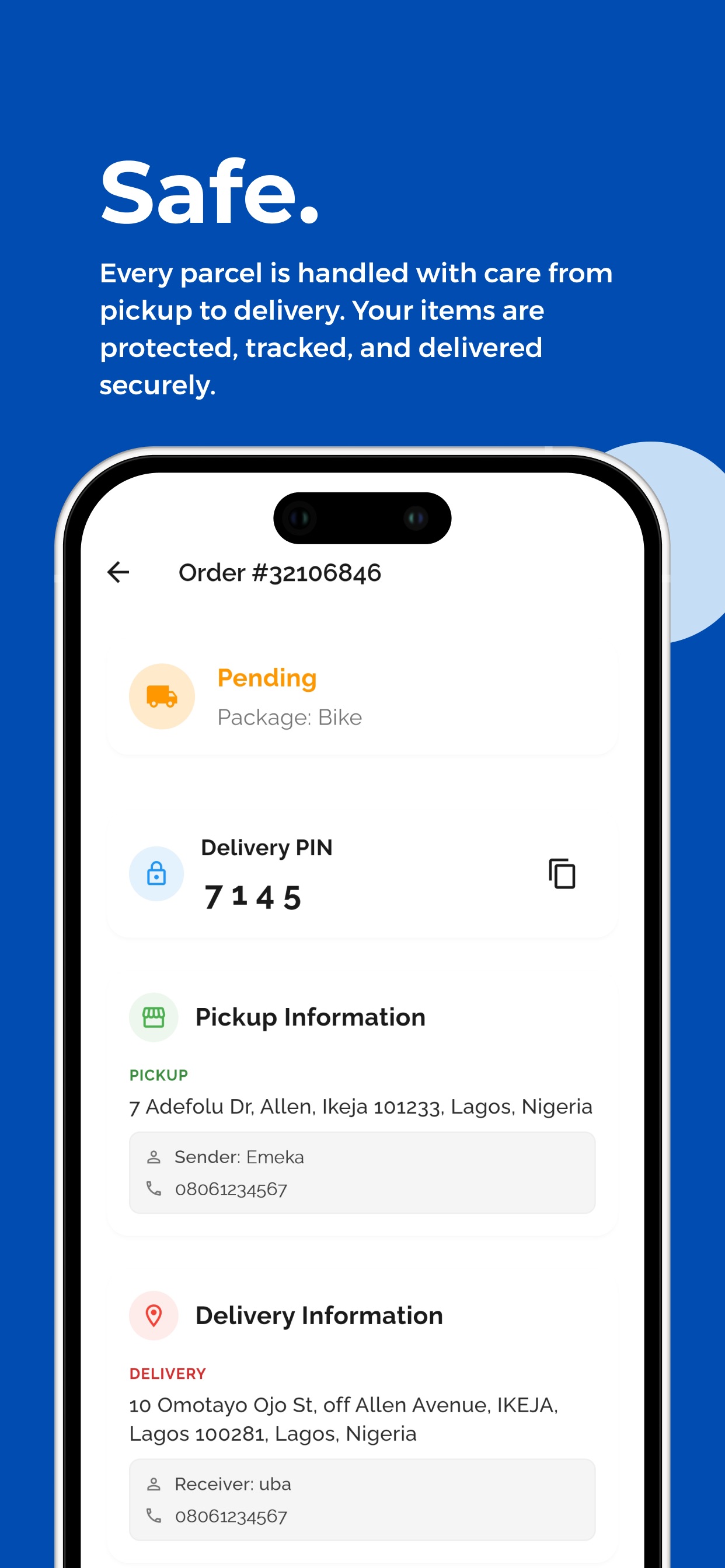 Screenshot 3 of Tor Delivery - Logistics