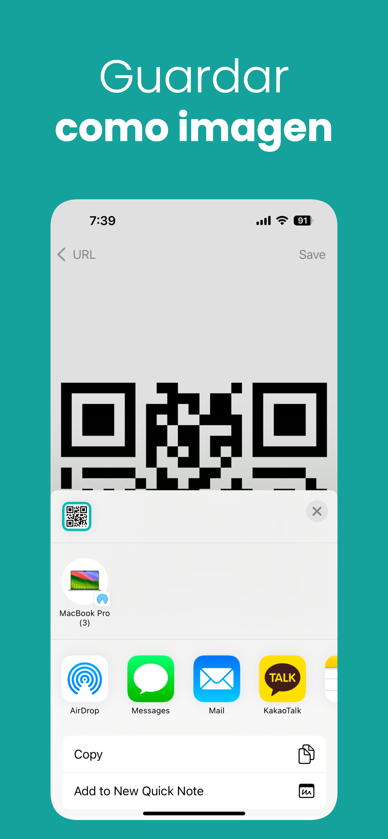 Código QR & Escáner de Barras