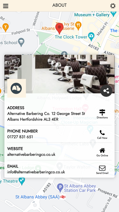 Alternative Barber iPhone screenshot