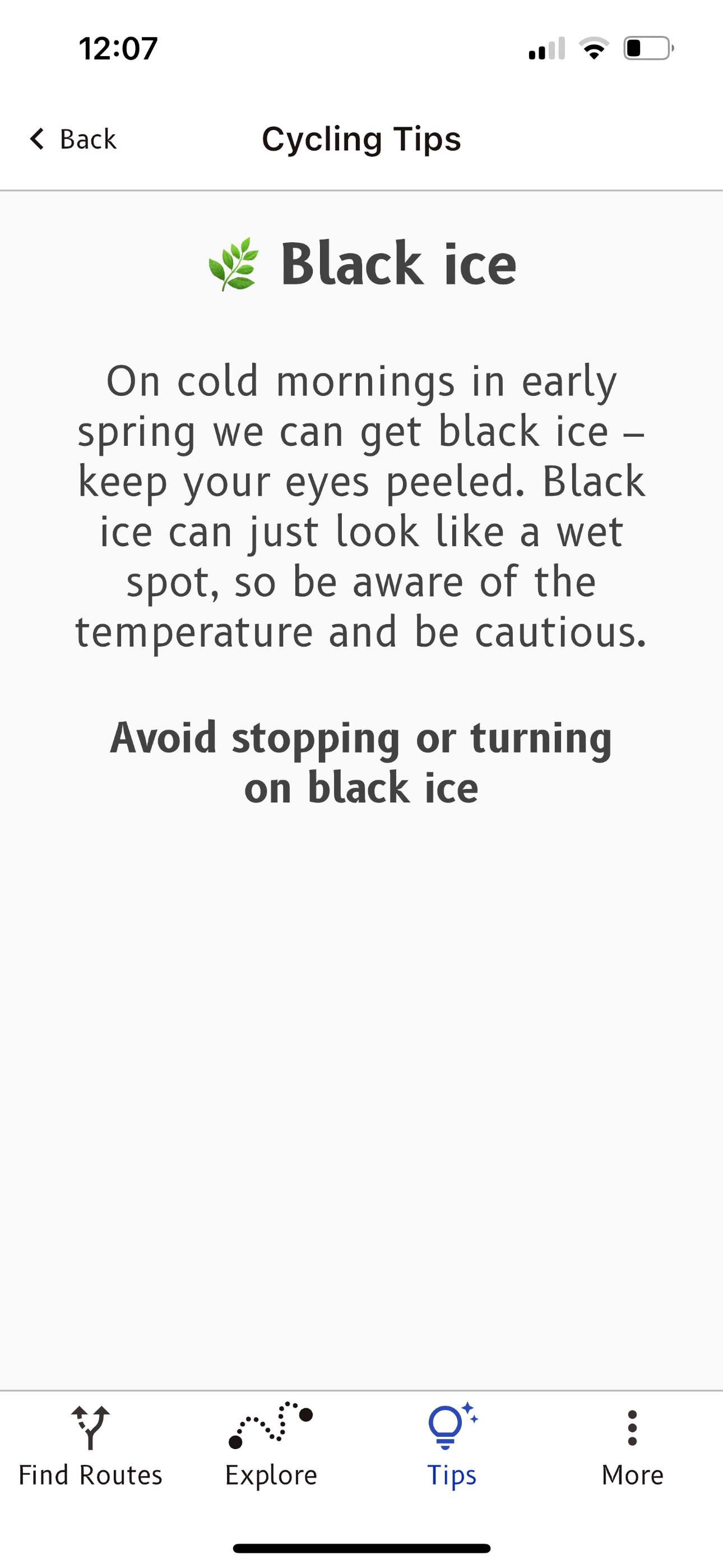 Cycling Guide screenshot 4