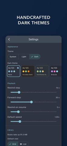 Nightjar: Audiobook Player screenshot 7