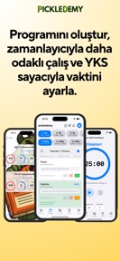 Pickledemy YKS Takip Planlama screenshot