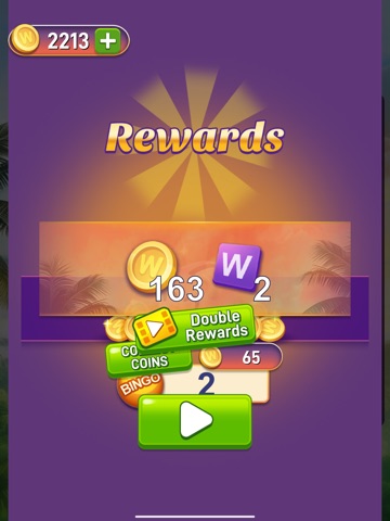 Bingo Words and Wildlife iPad screenshot