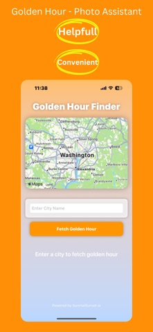 Golden Hour - Photo Assistant iPhone screenshot