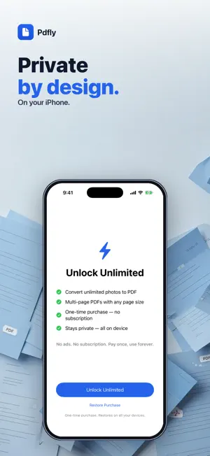 Pdfly: Photos to PDF screenshot 4