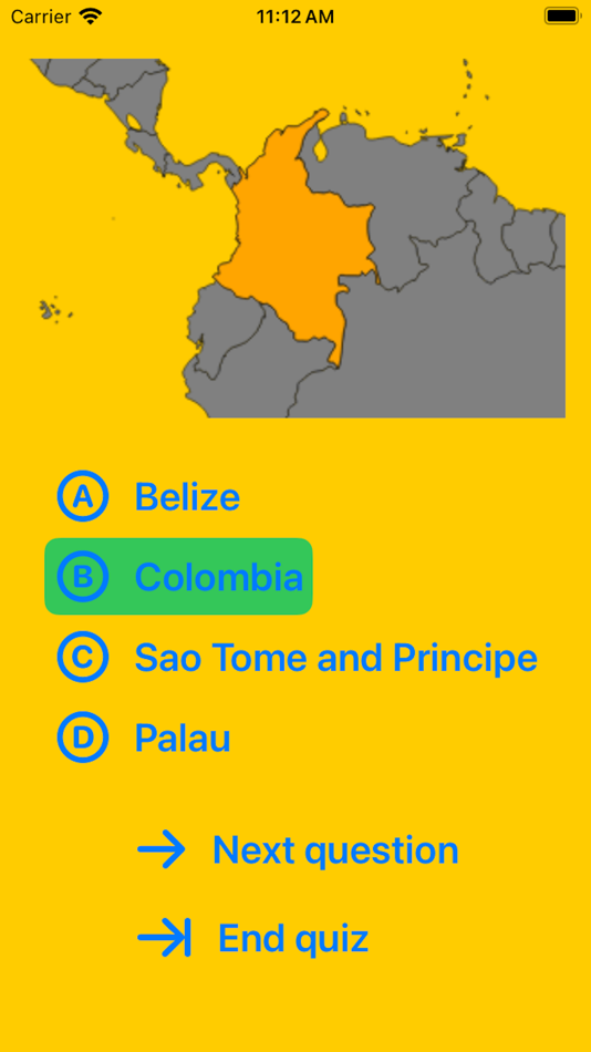 #10. Super Maps: Map Quiz (iOS) Bởi: DegerGames
