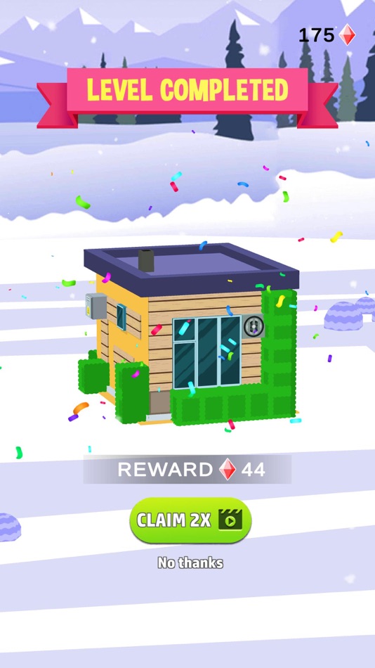 #4. Paint City 3D - Color House (iOS) Podle: Manisha Lathiya