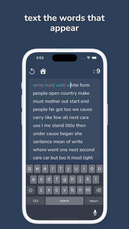 wpm - words per minute