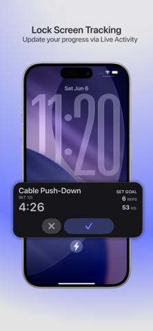 Gain - Workout Tracker screenshot
