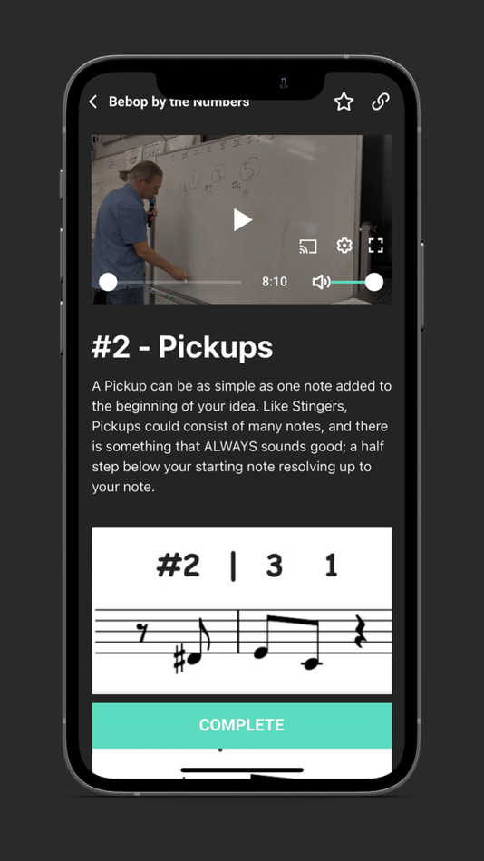 #6. Bebop by the Numbers (iOS) Podle: Daniel Kolke