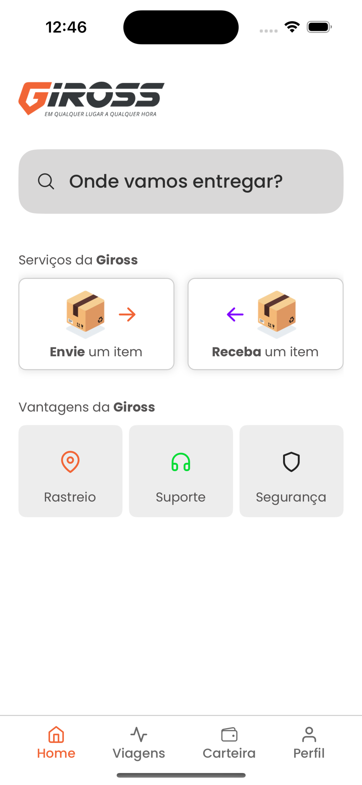 Giross Entregas - Clientes