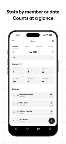 Oshiche - Cheki Scan & Manage screenshot 4