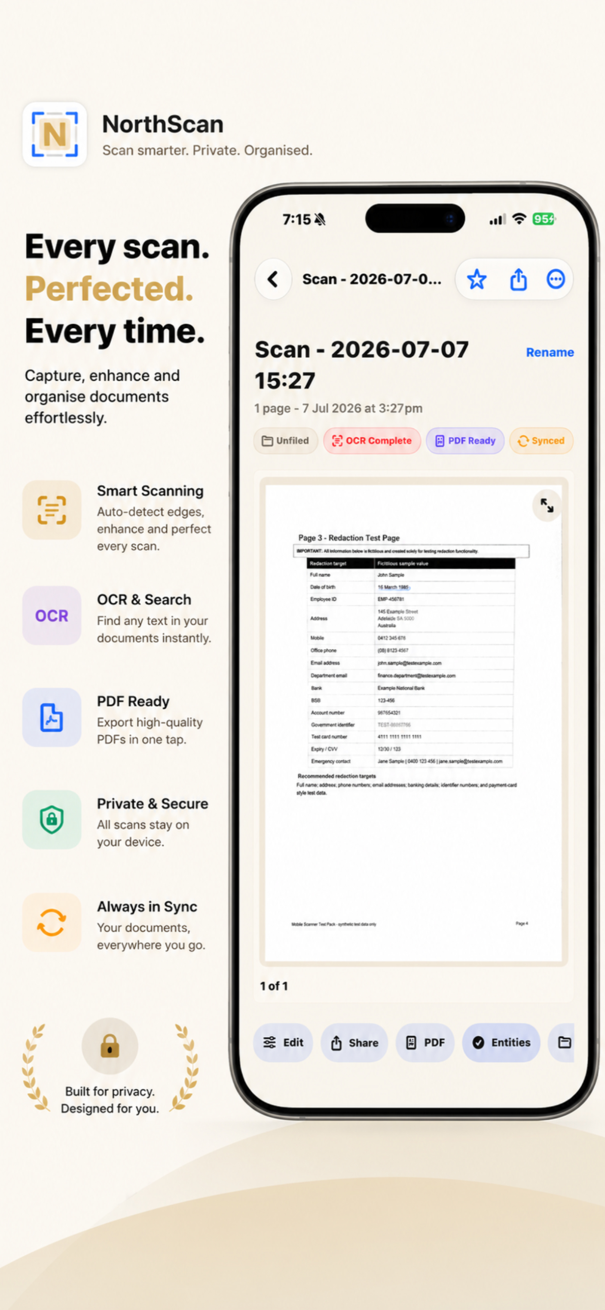 NorthScan: Document Scanner screenshot 4