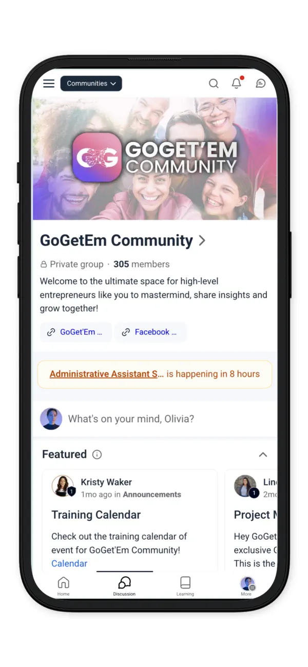 Screenshot #2 pour GoGet'Em Community