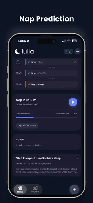 Baby Sleep Tracker by Lulla screenshot 2