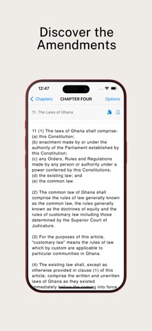 Ghanaian Constitution Screenshot 4 of 5