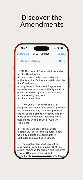 Ghanaian Constitution Screenshot 4 of 5