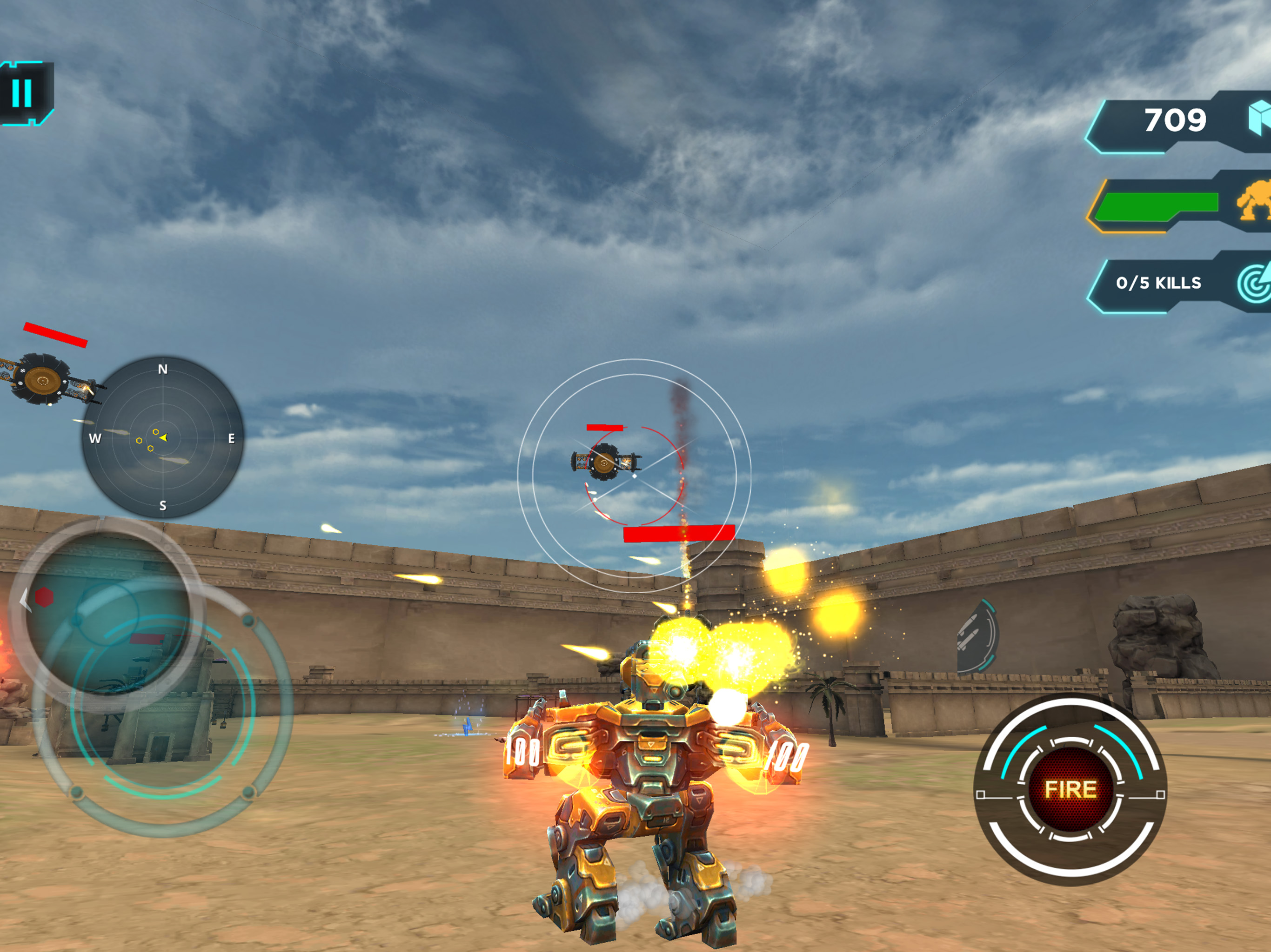 World War Games - Robot Games screenshot 16