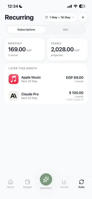 Hesabaty screenshot 2