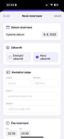 ZarezervujTo screenshot