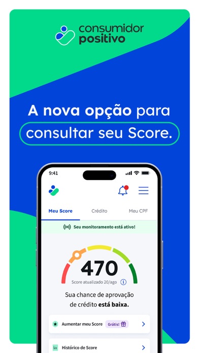 Consumidor Positivo Screenshot