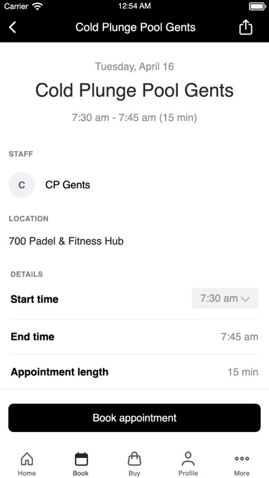 700 Padel & Fitness Hub Screenshot