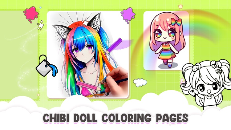 Anime Chibi Dolls Girl Games screenshot-6
