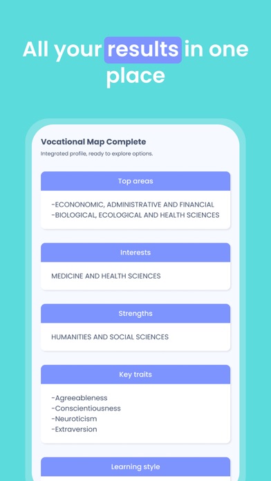 Aptitude test & career test iPhone screenshot 3 - Education app