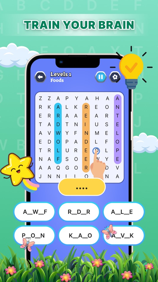 Word Search : Learning Game - 1.2 - (iOS)