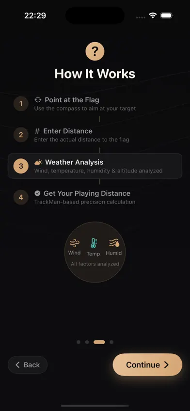 Tour Caddie-Golf Wind Distance screenshot 3