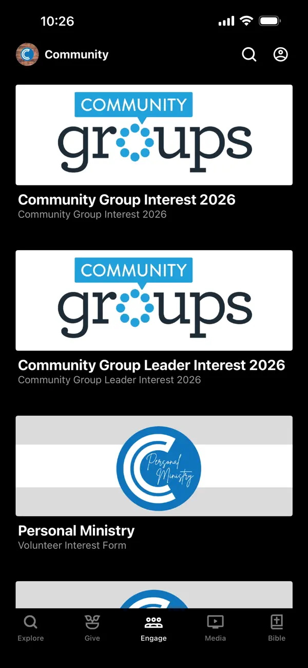 Screenshot #2 pour Community Church - IN