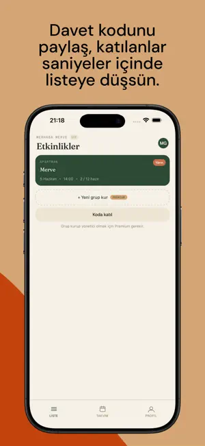 Ortak Liste screenshot 4