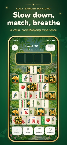 Cozy Garden Mahjong Tile Match screenshot 1