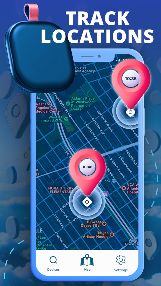 #3. Air Tracker: BLE Tag Detector (iOS) Podle: Dmitriy Isachenko