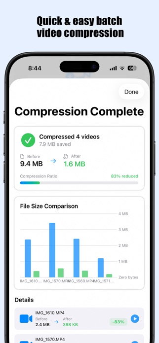 Easy Video Compressor Screenshot 1 of 2