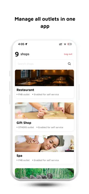 Stayflexi POS screenshot 1